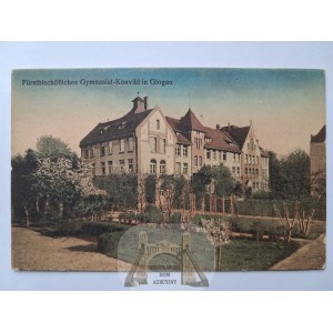 Głogów, Glogau, konwikt, ok. 1915
