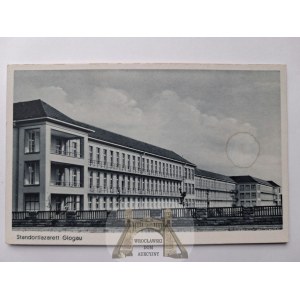 Głogów, Glogau, military hospital, ca. 1940