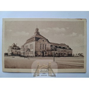 Głogów, Glogau, middle school, 1917