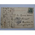 Kłodzko, Glatz, ulica, szyldy,m 1906