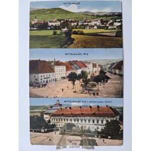 Międzylesie, Mittelwalde, 3 vedute, 1914