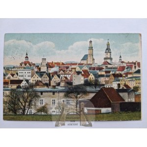 Jelenia Góra, Hirschberg, panoráma, 1922