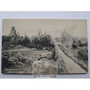 Krkonoše, Riesengebirge, Pútnici, okolo roku 1910