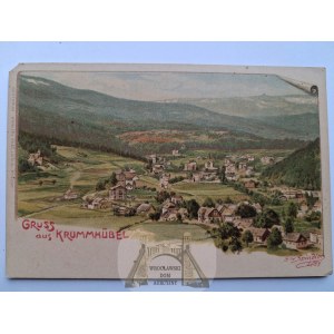 Karpacz, Krummhubel, lithograph, ca. 1900
