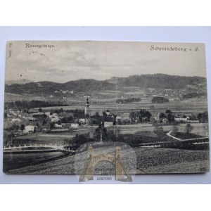 Kowary, Schmideberg, panorama, 1923