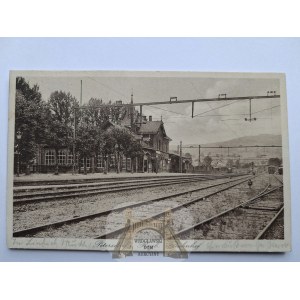 Piechowice, Petersdorf, železničná stanica, 1938
