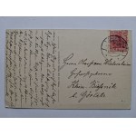 Pławna Górna near Lubomierz, Lwówek Śląski, post office, brewery, 1919