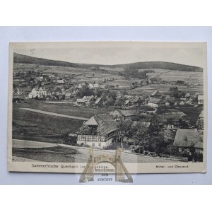 A street near Mirsk, Lwówek Śląski, panoramic view, 1923