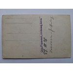 Gryfów Śląski, Greiffenberg, street, flood, truck, private postcard, 1930