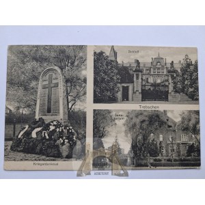 Trzebiechów near Zielona Góra, palace, monument, sanatorium, ca. 1928