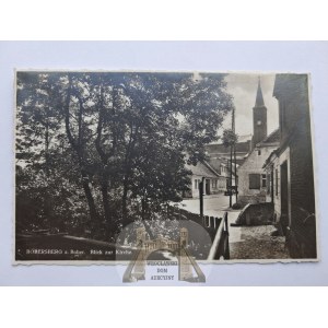 Bobrowice, Bobersberg, street, ca. 1935