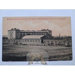 Sulechów, Zullichau, barracks, ca. 1914