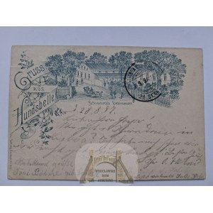 Chyże near Krosno Odrzańskie, lithograph, 1897
