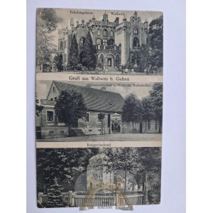 Wałowice k. Gubin, pałac, pomnik, ok. 1935