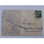 Wałowice k. Gubin, pałac, pomnik, ok. 1935