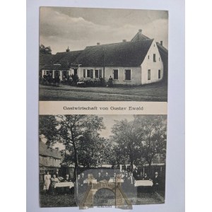 Żabice k. Górzyca, Słubice, gospoda Ewalda, ok. 1912