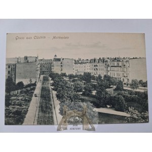 Kostrzyn, Custrin, Moltke Square, ca. 1910