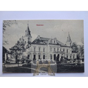 Siekowo near Przemęt, Wolsztyn, palace, 1909