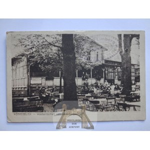 Piła, Schneidemuhl, Konigsblick Restaurant, 1926