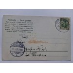 Leszno, Lissa, panorama, map, lithograph, ca. 1900