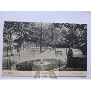 Leszno, Lissa, ogród zoologiczny 1913