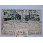 Leszno, Lissa, Wolfsruhm Restaurant, Grody Leszczyńskie, 1899