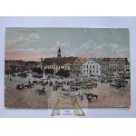 Kępno, Kampen, Market Square, market, ca. 1910
