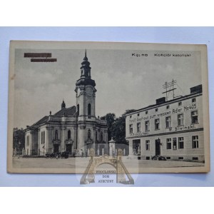 Kępno, Kampen, kościół katolicki, przedruk ok. 1920