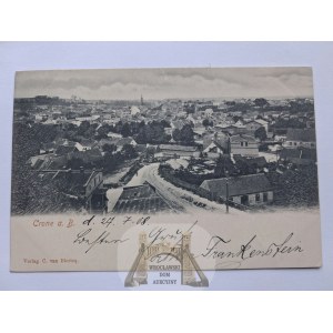 Koronowo near Bydgoszcz, panoramic view, ca. 1900