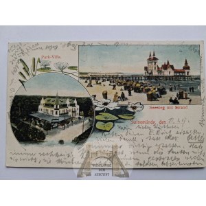 Świnoujście, Swinemünde, Parkvilla, 1915