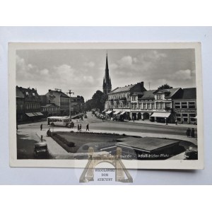 Świnoujście, Swinemünde, Market Square, ca. 1940