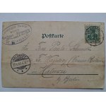 Międzyzdroje, Misdory, pláž, molo, 1902