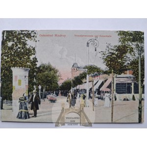 Międzyzdroje, Misdory, la promenade, vers 1910