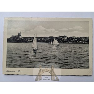 Kamień Pomorski, Cammin, panorama, ok.1930