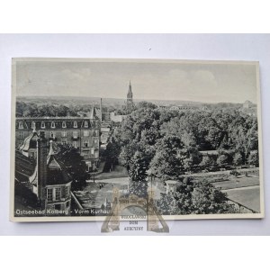 Kołobrzeg, Kolberg, view from the sanatorium, 1938
