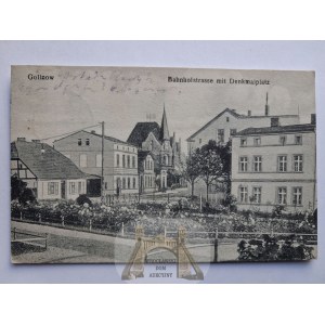Goleniów, Gollnow, ulica Dworcowa, 1921