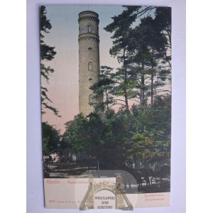 Koszalin, Koslin, observation tower, ca. 1900