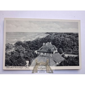 Sarbinowo near Mielno, Koszalin, beach, ca. 1940