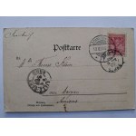 Wałcz, Deutsch Krone, panoráma, 1900