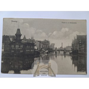Gdaňsk, Danzig, veslařský klub R.C. Victoria 1917