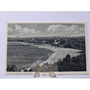 Sopot, Zoppot, panorama vers 1940