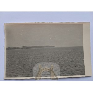 Sopot, Zoppot, widok z mola ok. 1930