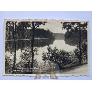 Kartuzy, Karthaus, Kashubian Switzerland, the lake near the Sianowo forester's lodge, ca. 1935