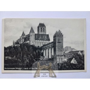Kwidzyn, Marienwerder, zámok, okolo roku 1940