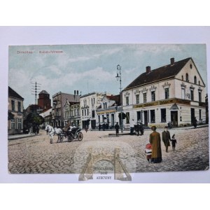 Tczew, Dirschau, Bahnhofstrasse 1915