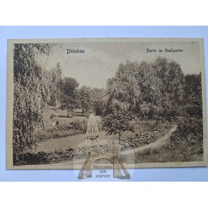 Tczew, Dirschau, parco, 1915 circa