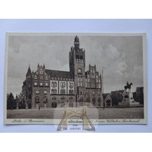 Słupsk, Stolp, City Hall, ca. 1925