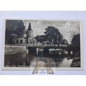 Słupsk, Stolp, the Hindenburg Bridge, ca. 1940