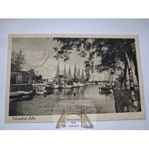 Łeba, port, 1944