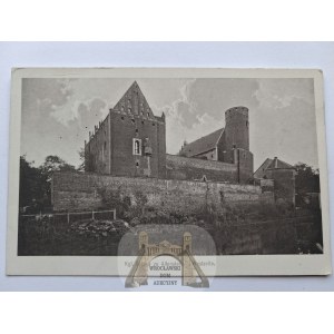 Olsztyn, Allenstein, castle, west side, ca. 1915